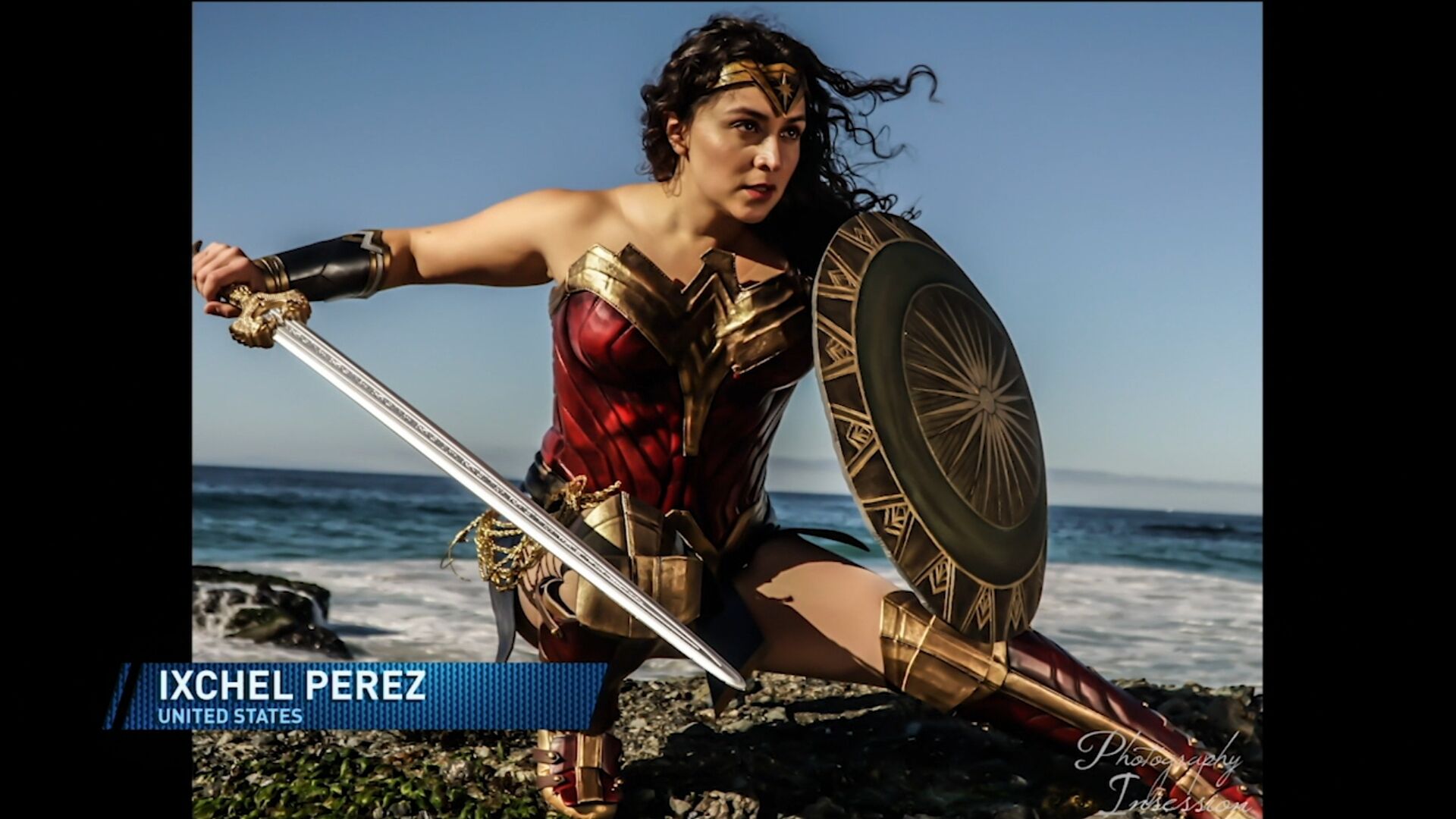 DC FanDome Wonder Woman Cosplay